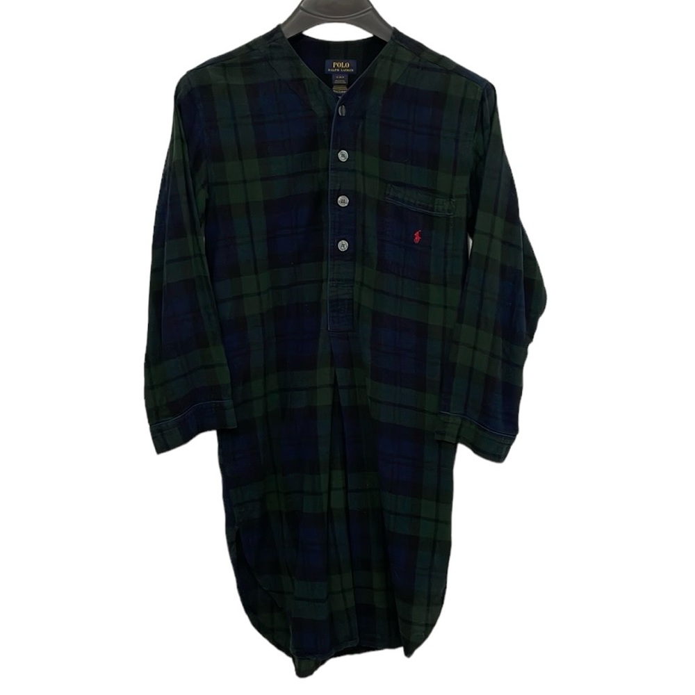 Polo Ralph Lauren men’s Size Small 100% flannel cotton‎ night shirt.